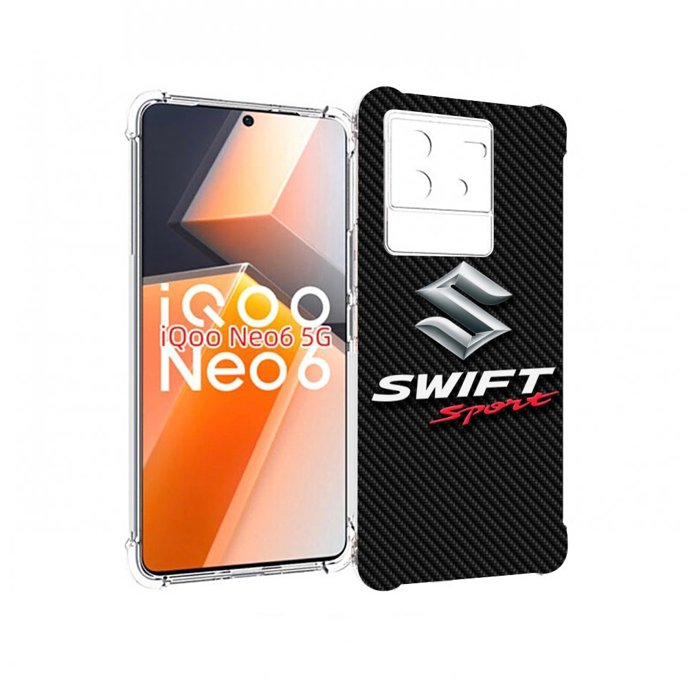 

Чехол MyPads suzuki 1 мужской для Vivo iQoo Neo 6 5G, Прозрачный, Tocco