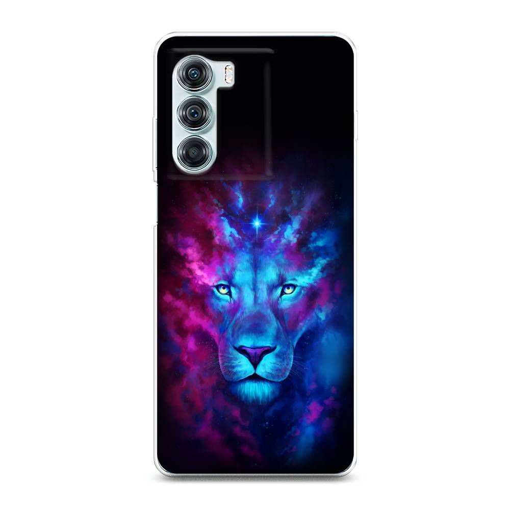 

Чехол Awog на Motorola Moto Edge S30 "Космический лев", Разноцветный, 243050-1