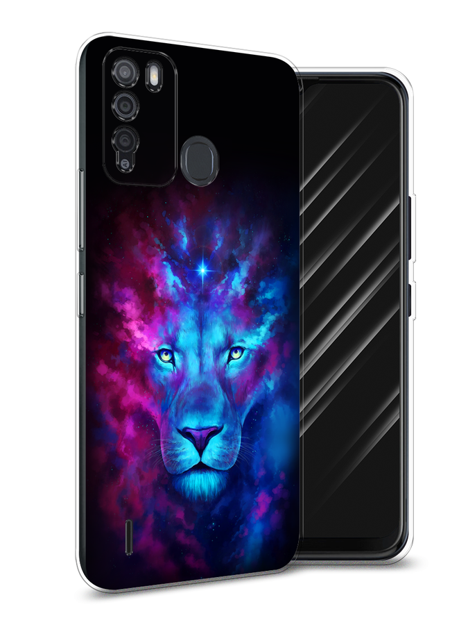 

Чехол Awog на Itel Vision 1 Pro "Космический лев", Разноцветный, 3200350-1