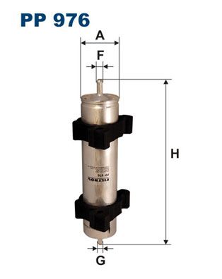 

Фильтр топливный FILTRON PP976
