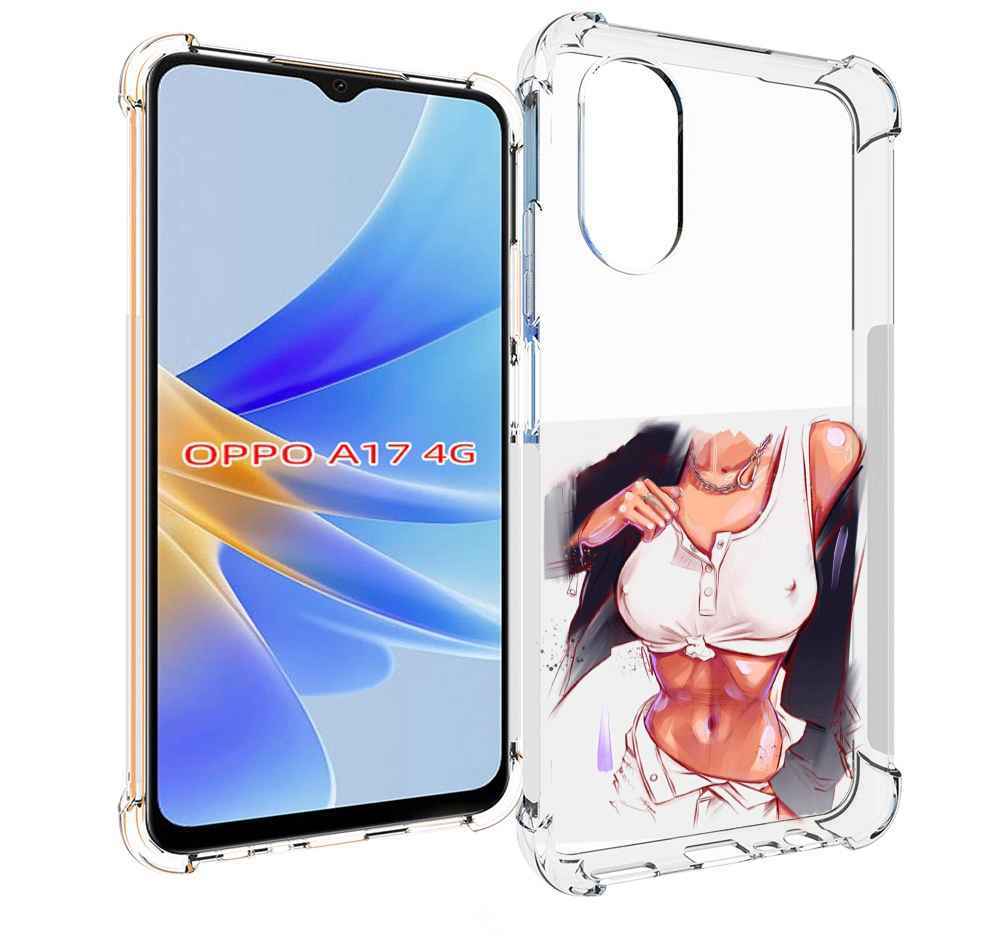 

Чехол MyPads красивая-стройная-модель для OPPO A17, Прозрачный, Tocco