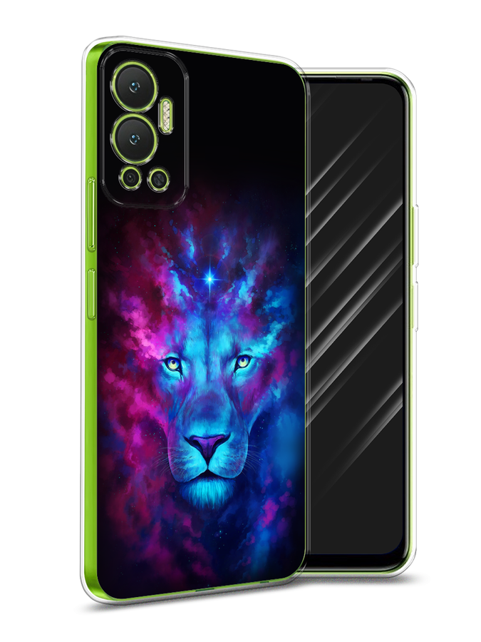 

Чехол Awog на Infinix Hot 12 "Космический лев", Разноцветный, 3101350-1