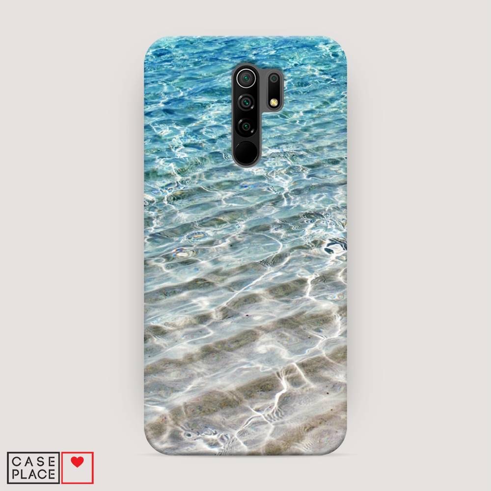 

Пластиковый чехол "Волны 10" на Xiaomi Redmi 9, 38320-3