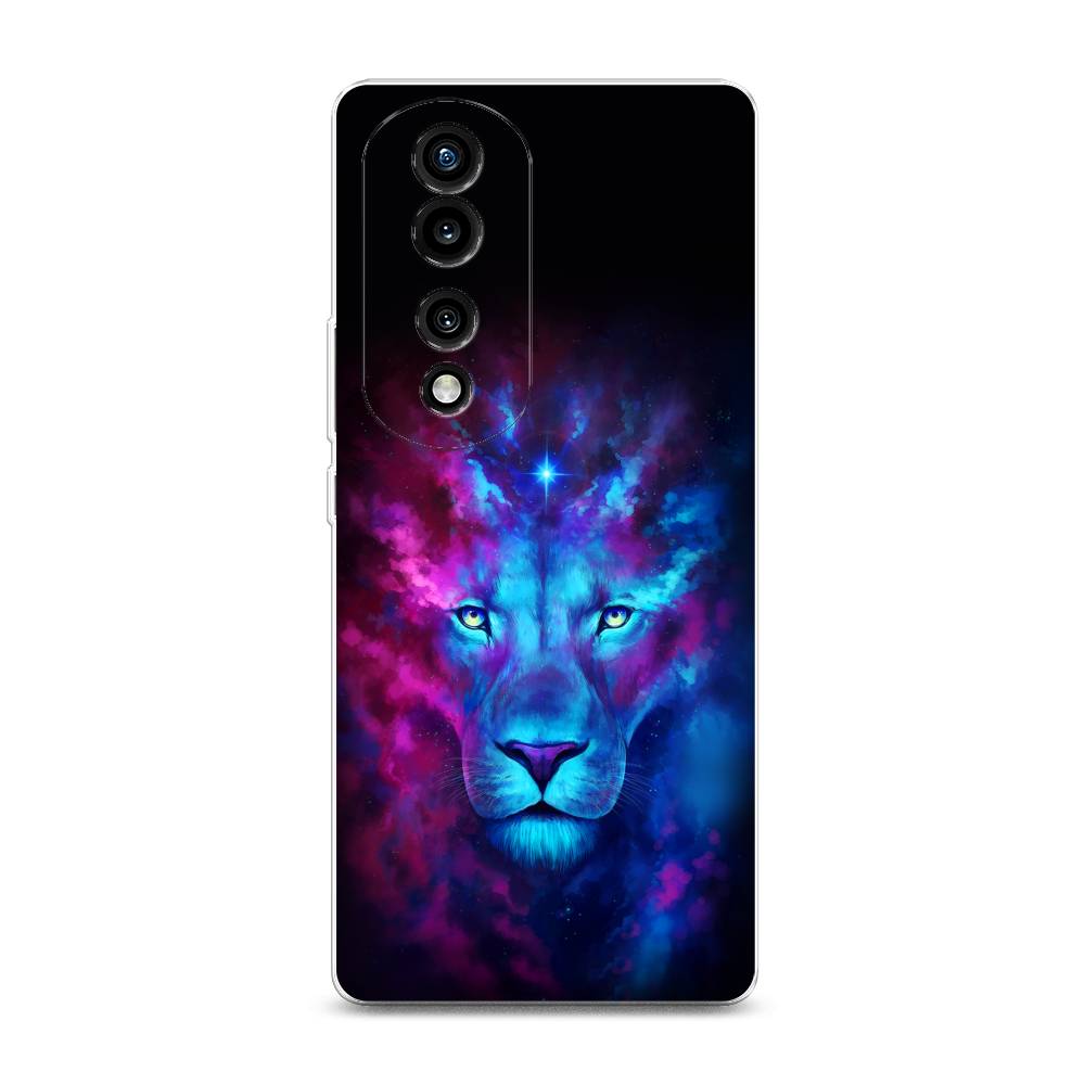

Силиконовый чехол "Космический лев" на Honor 70 Pro, 6108350-1