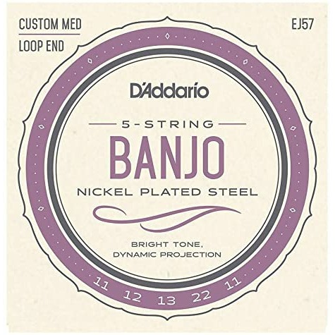 

Cтруны для 5-ти струнного банджо D'Addario EJ57