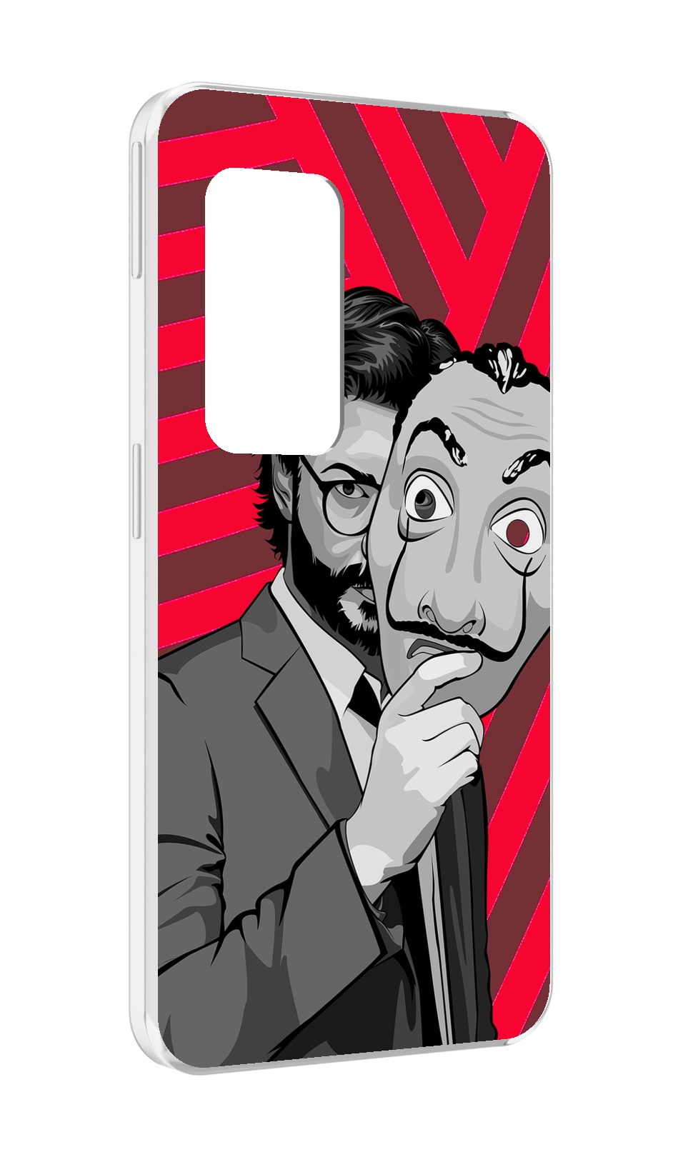 

Чехол MyPads Профессор-бумажый-дом для UleFone Power Armor X11 Pro, Прозрачный, Tocco