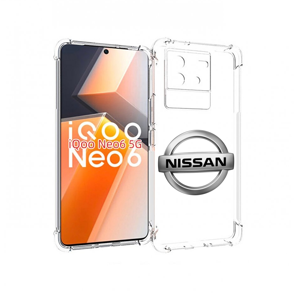 

Чехол MyPads nissan-3 мужской для Vivo iQoo Neo 6 5G, Прозрачный, Tocco