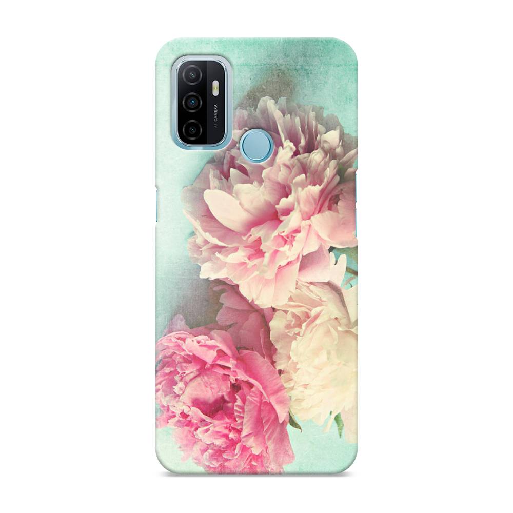 

Пластиковый чехол "Пионы new" на Oppo A53, 254320-6