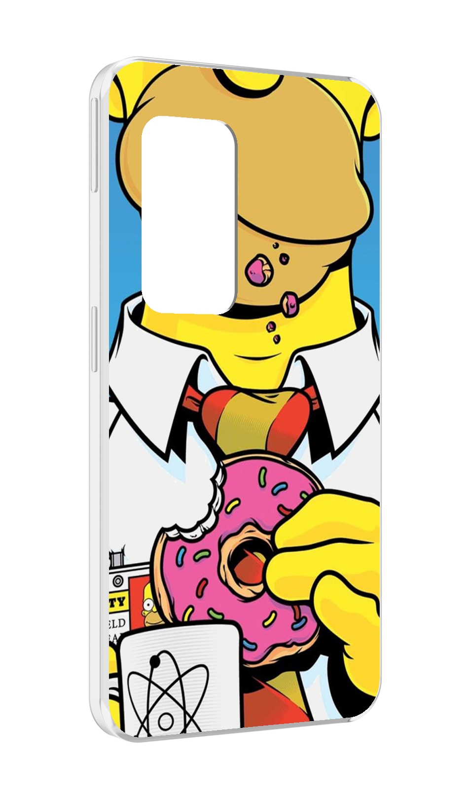 

Чехол MyPads Пончик для UleFone Power Armor X11 Pro, Прозрачный, Tocco