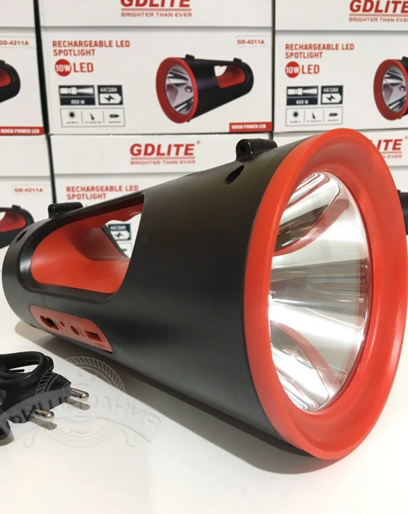 

Фонарь ручной Gdlite 10W LED GD-4211A