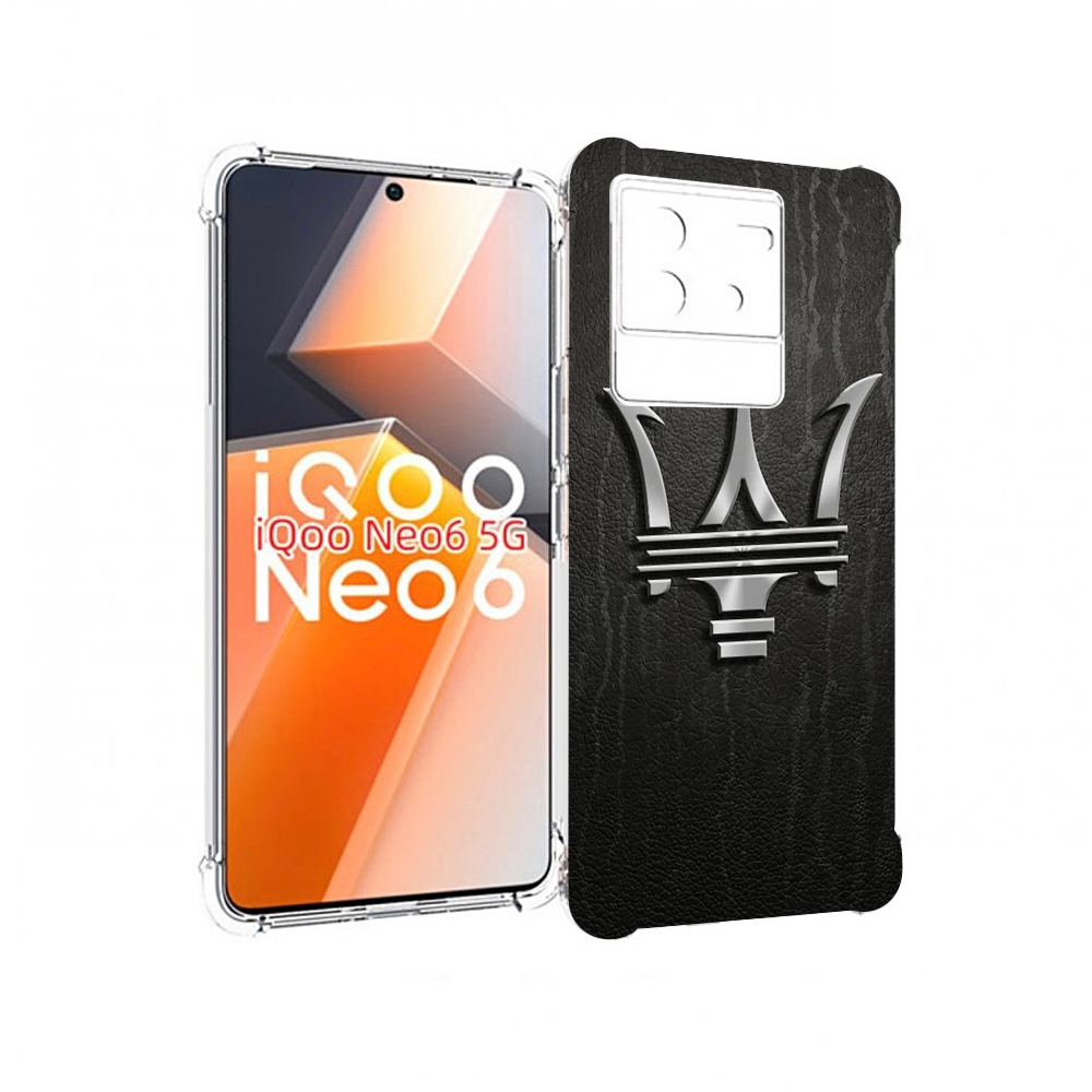 

Чехол MyPads maserati-3 мужской для Vivo iQoo Neo 6 5G, Прозрачный, Tocco