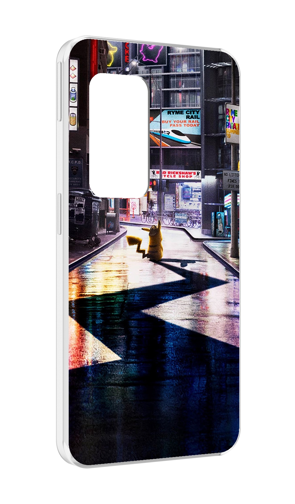 

Чехол MyPads Пикачу-в-городе для UleFone Power Armor X11 Pro, Прозрачный, Tocco