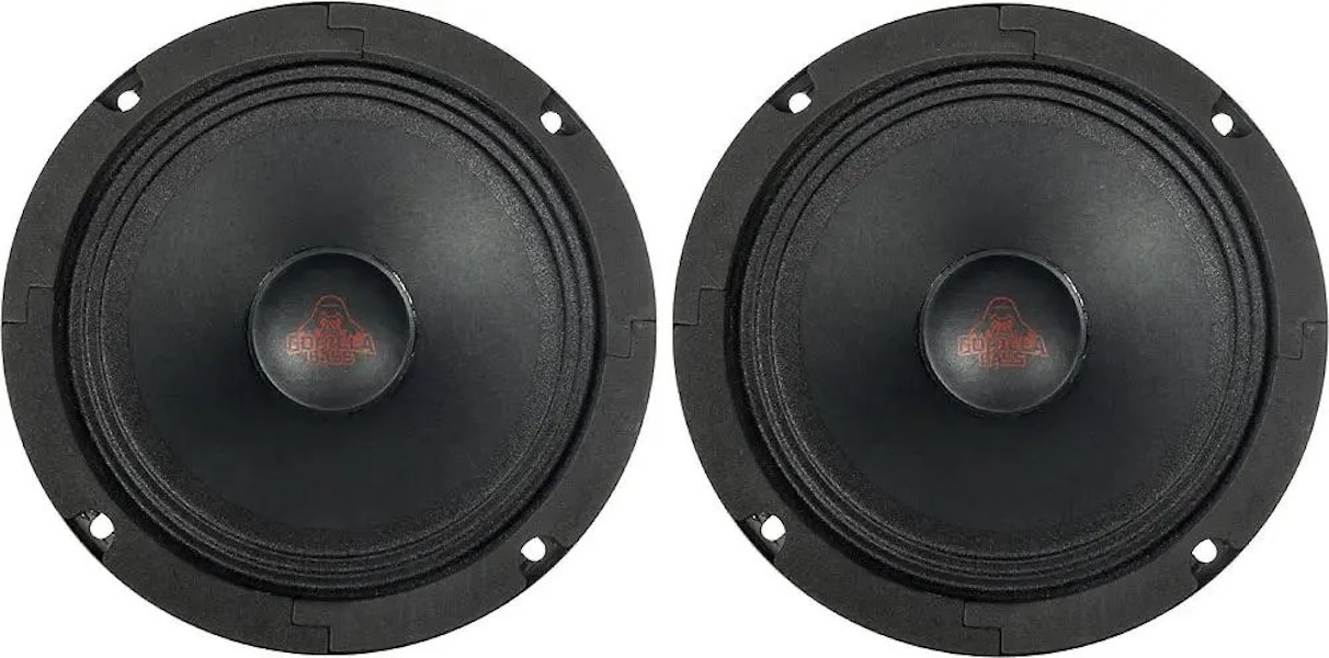 

Колонки автомобильные KICX Gorilla Bass GBL65, 16.5 см 6 1/2 дюйм., комплект 2 шт. 20126, Колонки автомобильные KICX Gorilla Bass GBL65, 16.5 см (6 1/2 дюйм.), комплект 2 шт. [2012624]