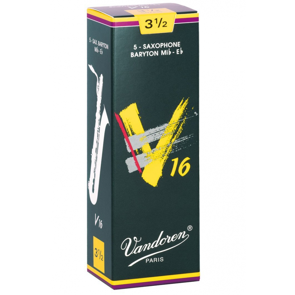 

Vandoren Sr-7435 (№ 3-1/2) - Трость для саксофона альт, Eb, серия V16, упаковка 5 штук