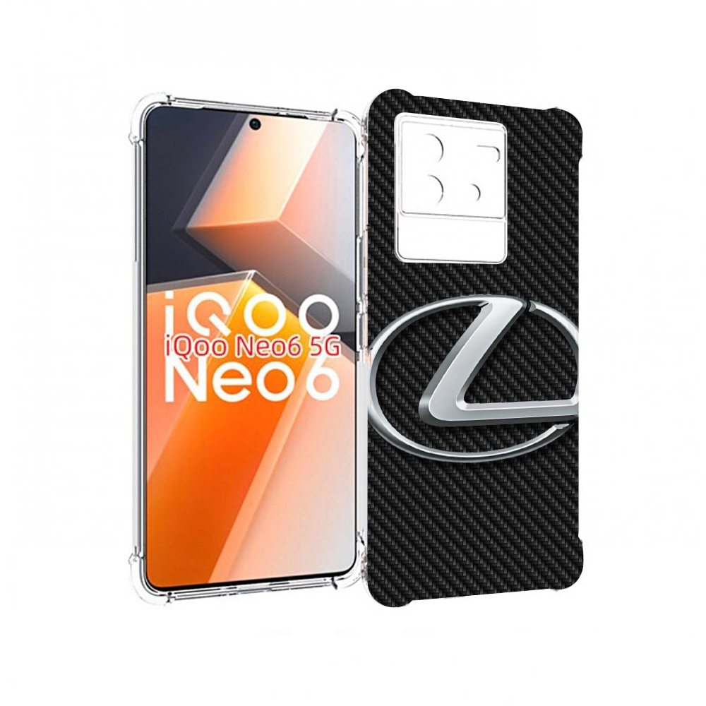 

Чехол MyPads lexus 3 для Vivo iQoo Neo 6 5G, Прозрачный, Tocco