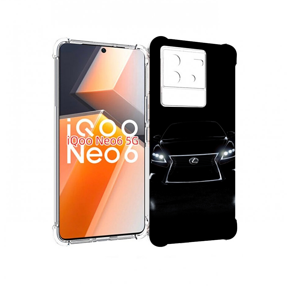 

Чехол MyPads lexus 1 мужской для Vivo iQoo Neo 6 5G, Прозрачный, Tocco