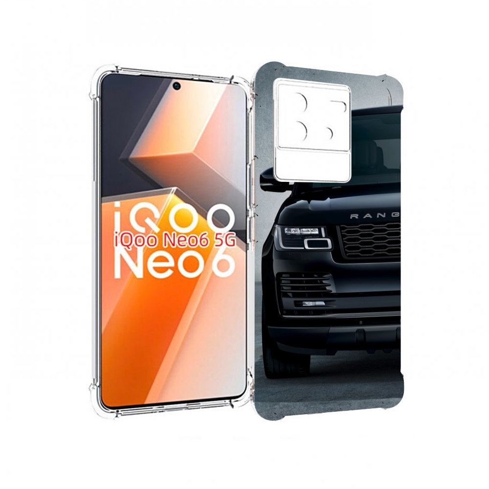

Чехол MyPads land rover-1 мужской для Vivo iQoo Neo 6 5G, Прозрачный, Tocco