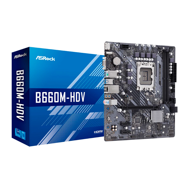 

Материнская плата ASRock B660M-HDV, B660M-HDV