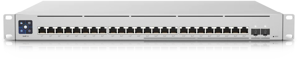

Коммутатор Ubiquiti USW-ENTERPRISE-24-POE серый, USW-ENTERPRISE-24-POE