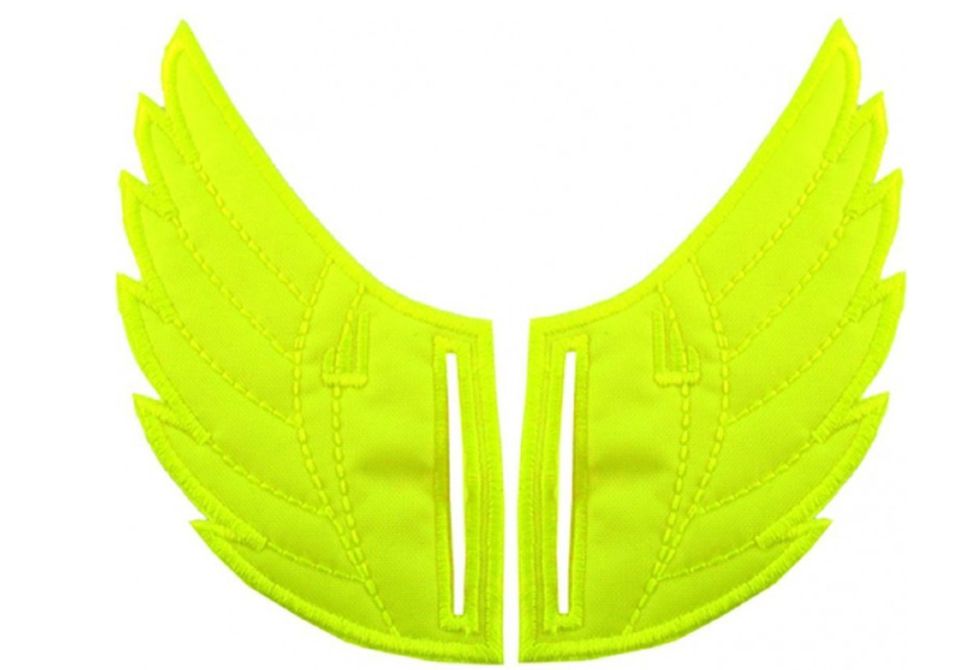 

Аксессуары для кед крылья Rossmore Yellow Neon Slot 20209 желтые, Желтый