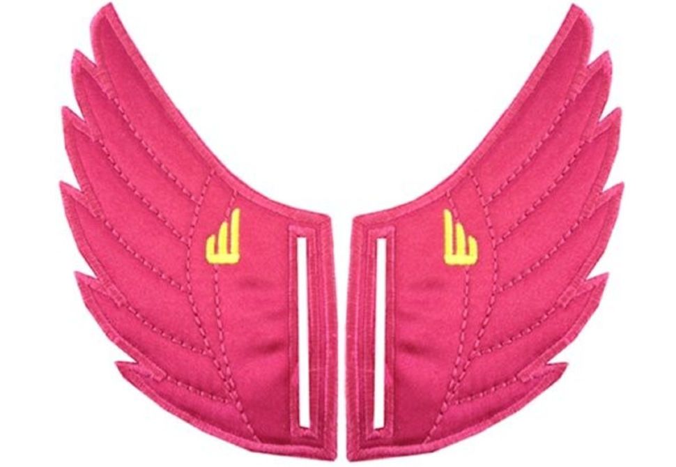 

Аксессуары для кед крылья Windsor Fushia Slot 20105 розовые, Розовый