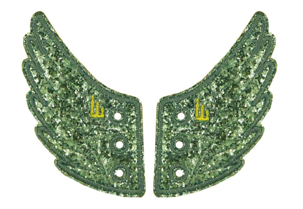 

Аксессуары для кед крылья LACE Shwings A LA CARTE 10707 бирюзовые, Зеленый