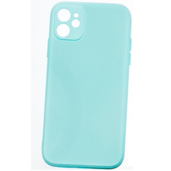 фото Чехол для iphone 12 mini silicone, голубой nobrand