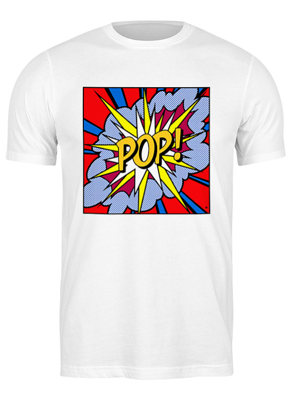 

Футболка мужская Printio Pop art белая 3XL, Белый, Pop art