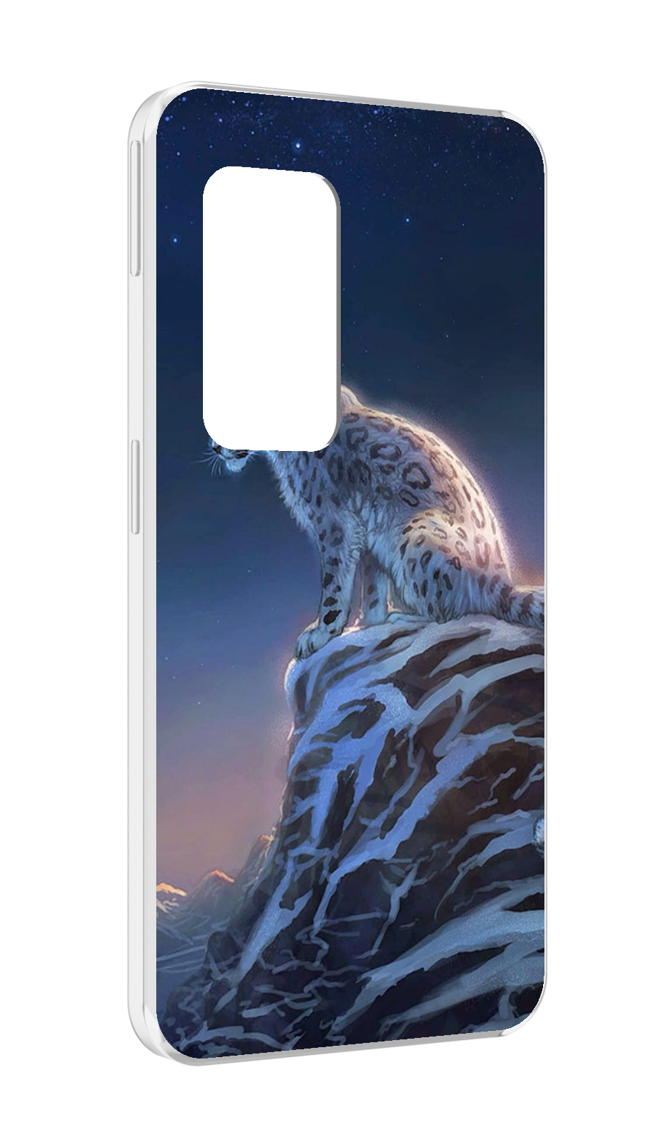 

Чехол MyPads Одинокий-Барс для UleFone Power Armor X11 Pro, Прозрачный, Tocco