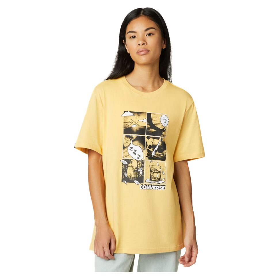 

Футболка женская Converse 10023284746 желтая L, 10023284746