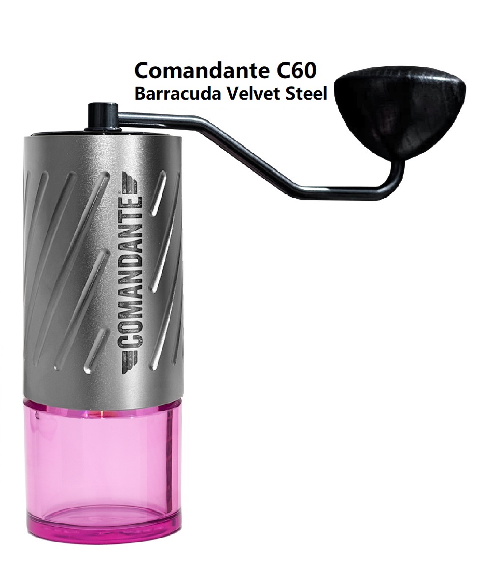 

Кофемолка ручная Comandante C60 Barracuda Velvet Steel, 4073, C60 Barracuda Velvet Steel