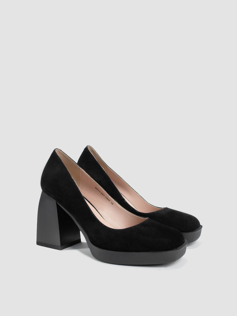 Туфли женские Reversal W013-S61R черные 36 RU
