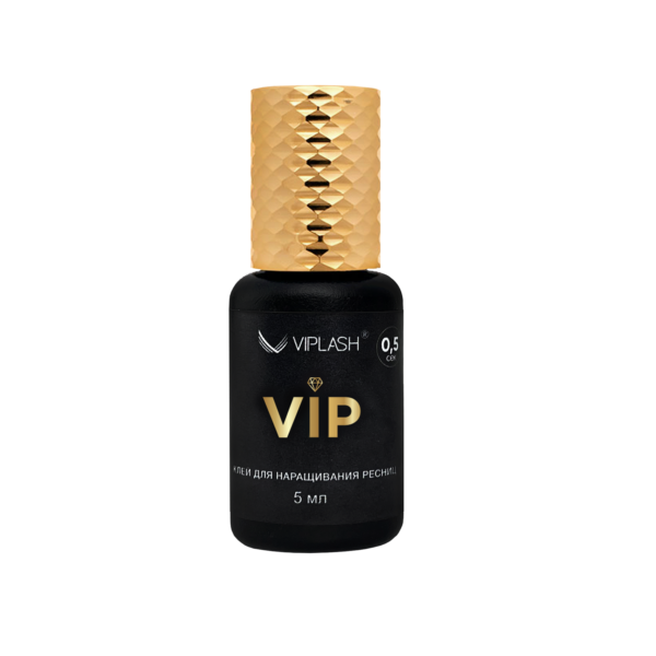 

Клей для наращивания ресниц Viplash VIP скорость сцепки 0.5 секунд 5 мл