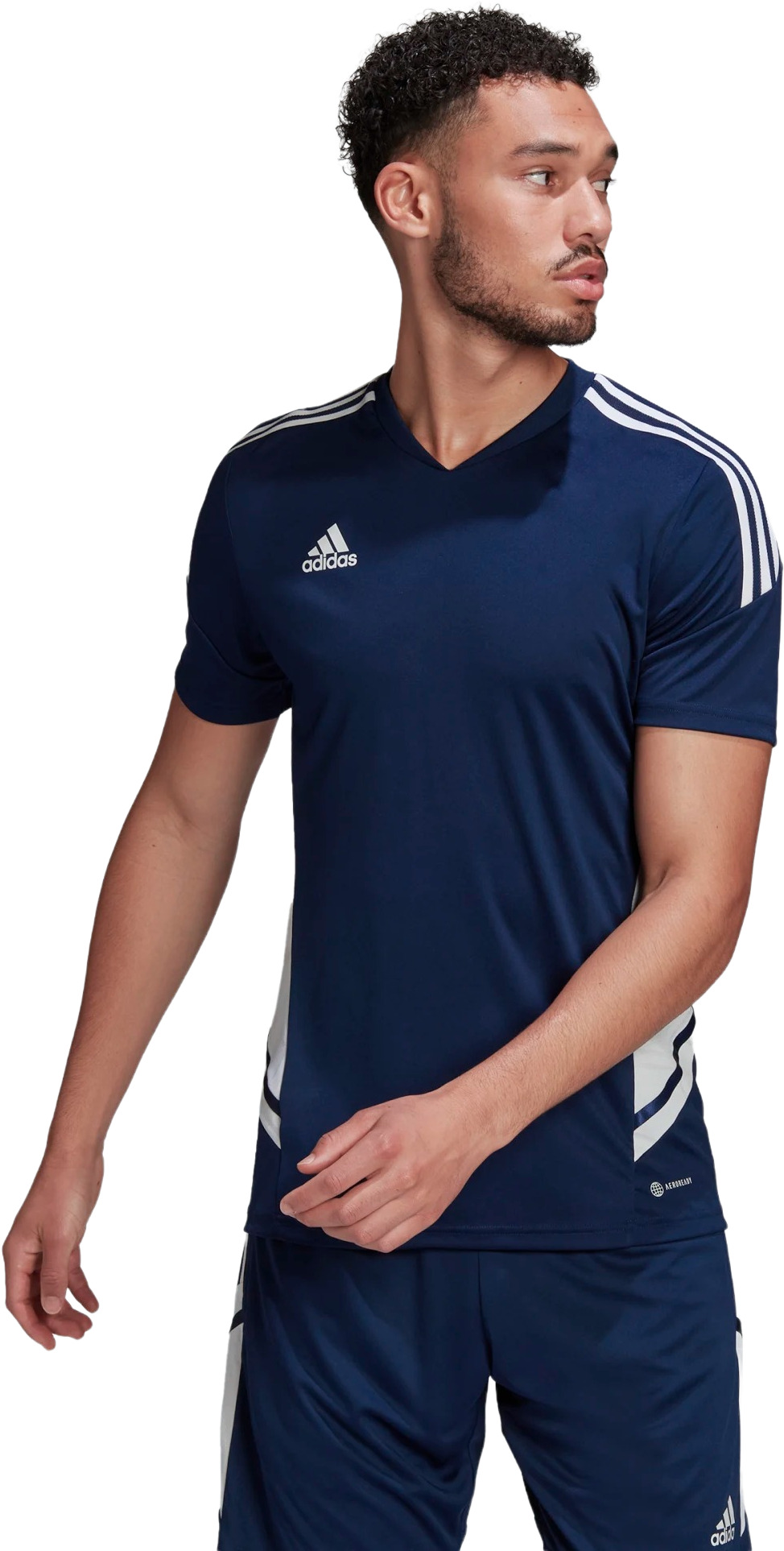 

Футболка мужская Adidas HA6291 синяя L, HA6291