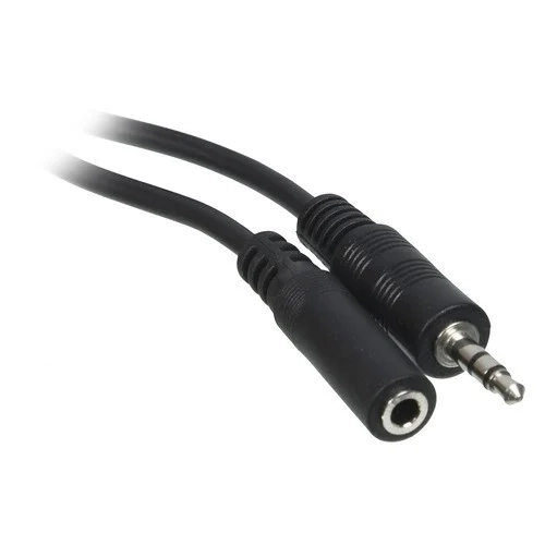

Удлинитель аудио кабеля Noname 3.5 Jack(M)-3.5 Jack(F) 1.5м Черный)