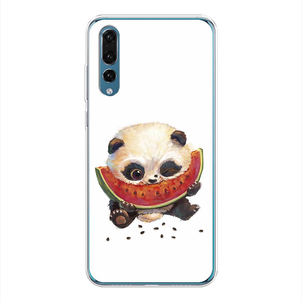 

Чехол Awog на Huawei P20 Pro "Малыш панды с арбузом", Белый;красный, 65050-1