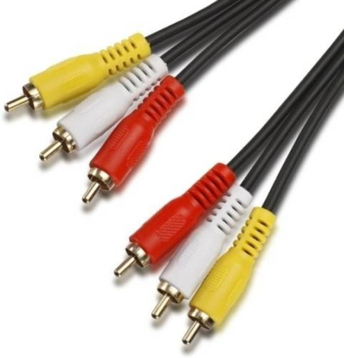 

Кабель 3RCA(M)-3RCA(M) 3м (Черный)