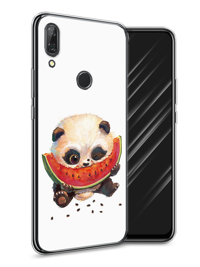 

Чехол Awog на Huawei P Smart Z "Малыш панды с арбузом", Белый;красный, 69450-1