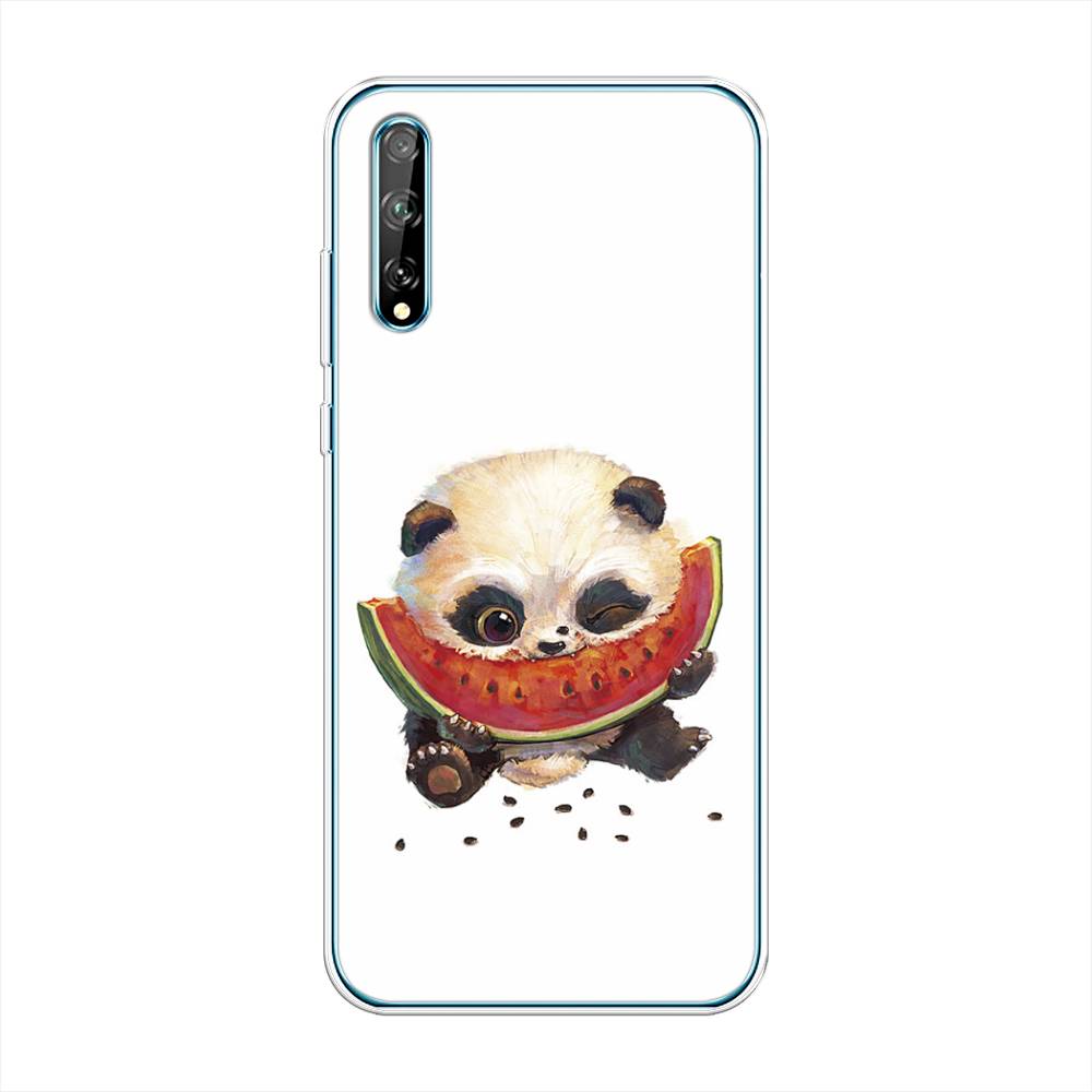 

Чехол Awog на Huawei P Smart S "Малыш панды с арбузом", Белый;красный, 6103550-1