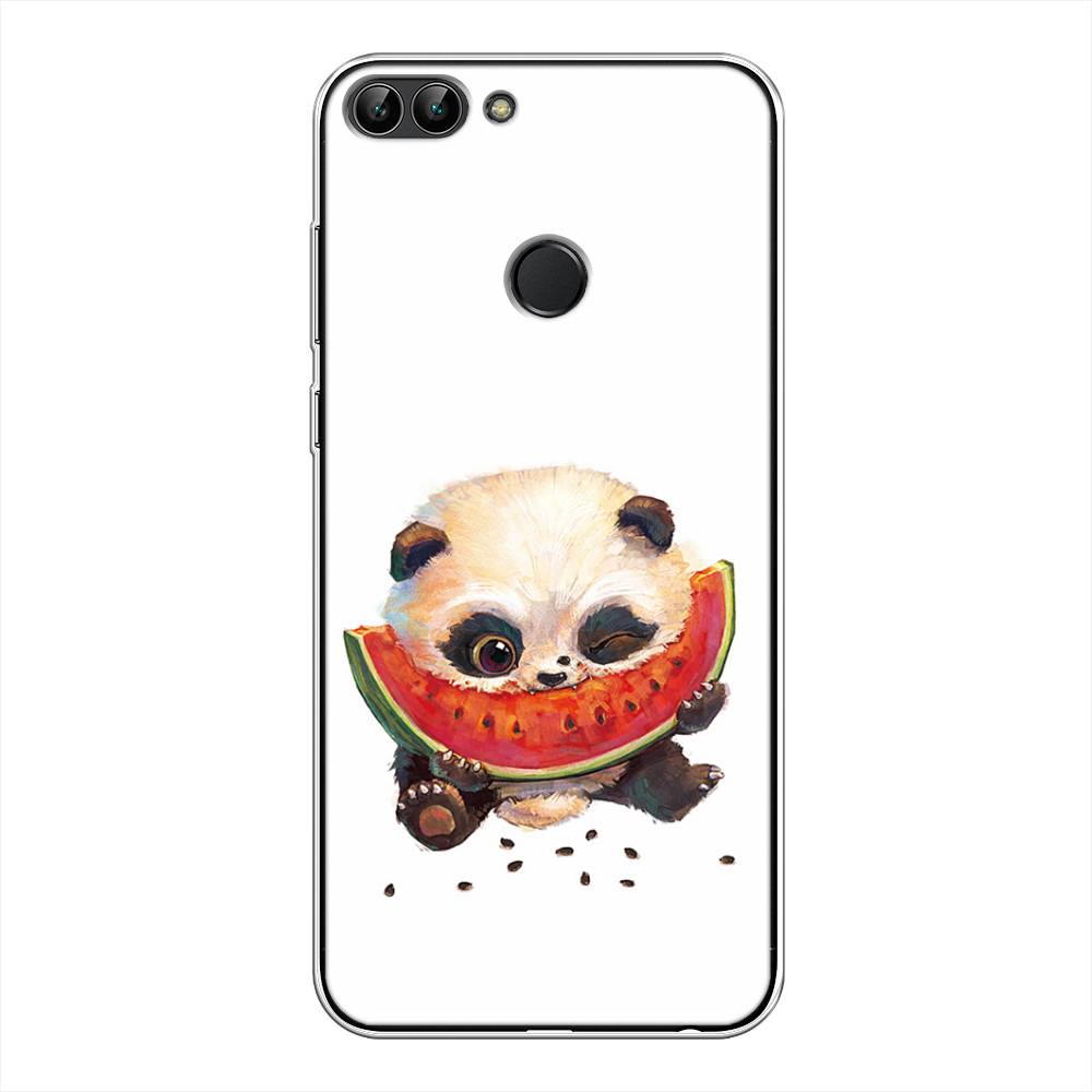 

Чехол Awog на Huawei P Smart "Малыш панды с арбузом", Белый;красный, 64050-1