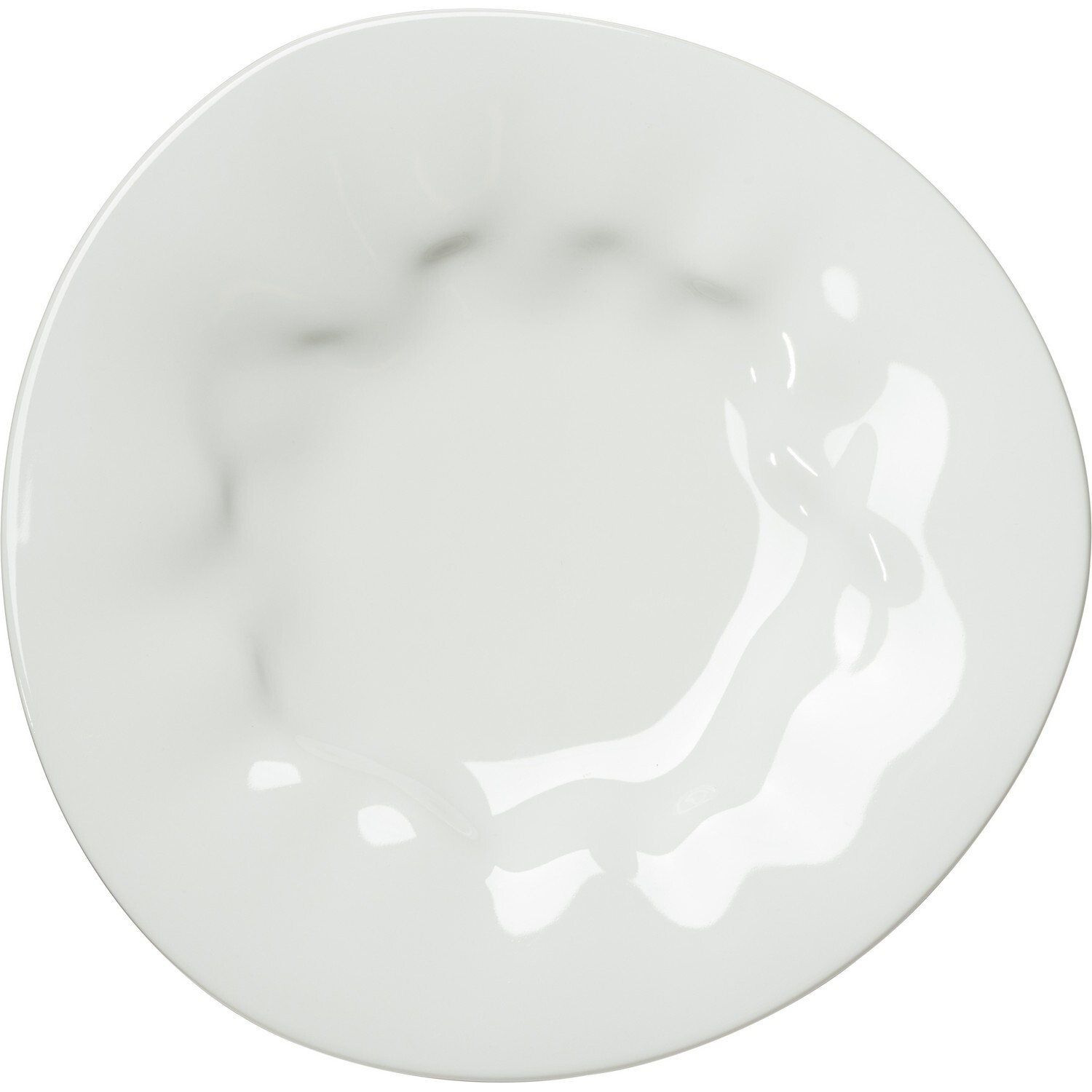 Тарелка Lilien Austria Фламенко 250х250мм, фарфор, белый