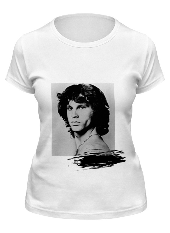 

Футболка женская Printio Jim morrison белая 2XL, Белый, Jim morrison