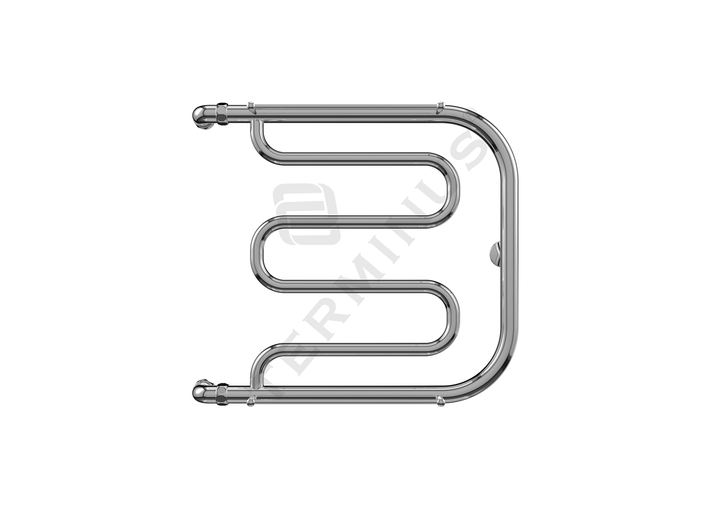 

Полотенцесушитель водяной Terminus Eco Фокстрот AISI 50x53x60, Хром