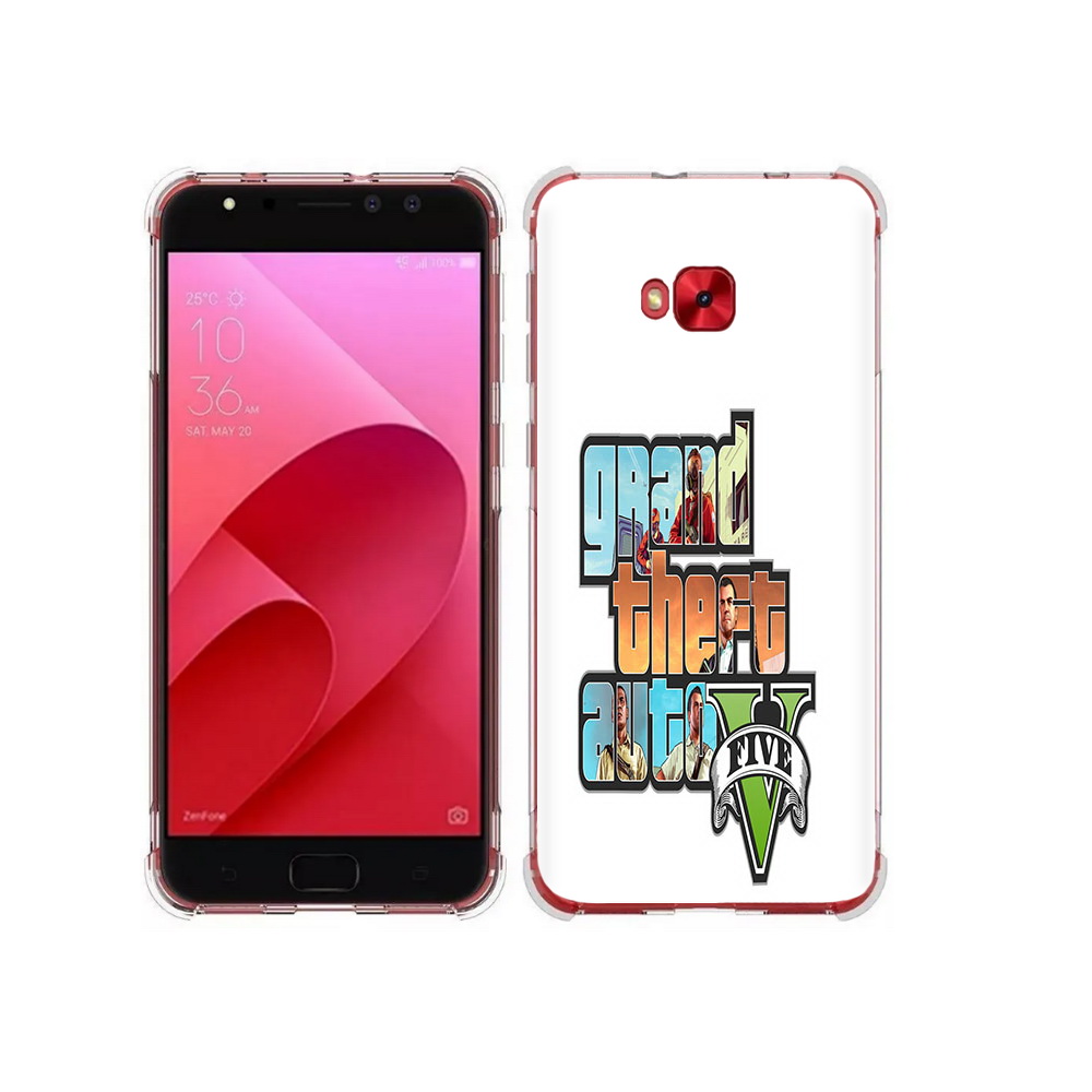 

Чехол MyPads Tocco для Asus ZenFone 4 Selfie игра гта (PT76274.652.373), Прозрачный, Tocco