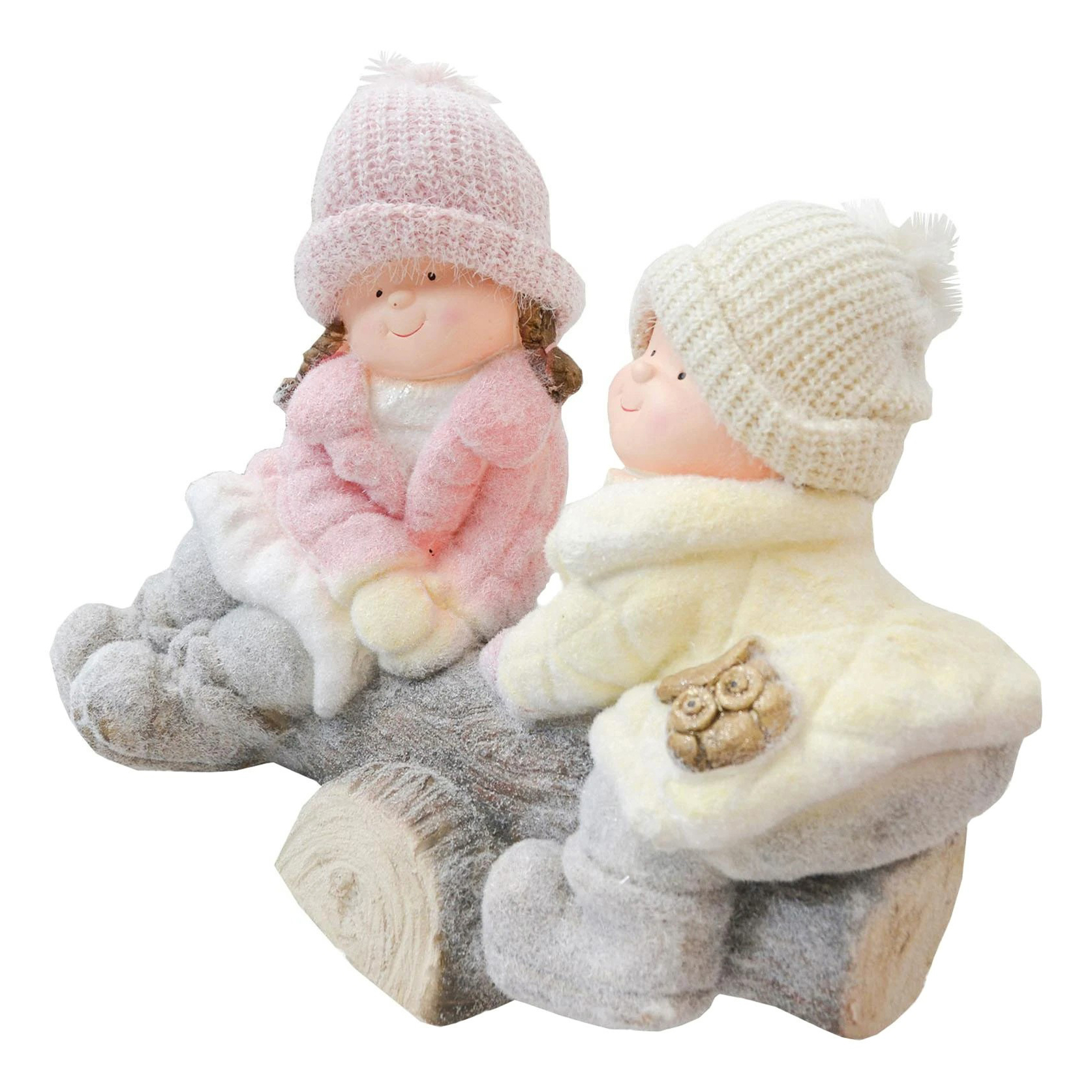 фото Фигурка due esse christmas дети 31 см