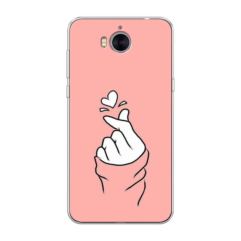 

Чехол Awog на Huawei Y5 2017 "Любовь-щелк", Разноцветный, 62550-7