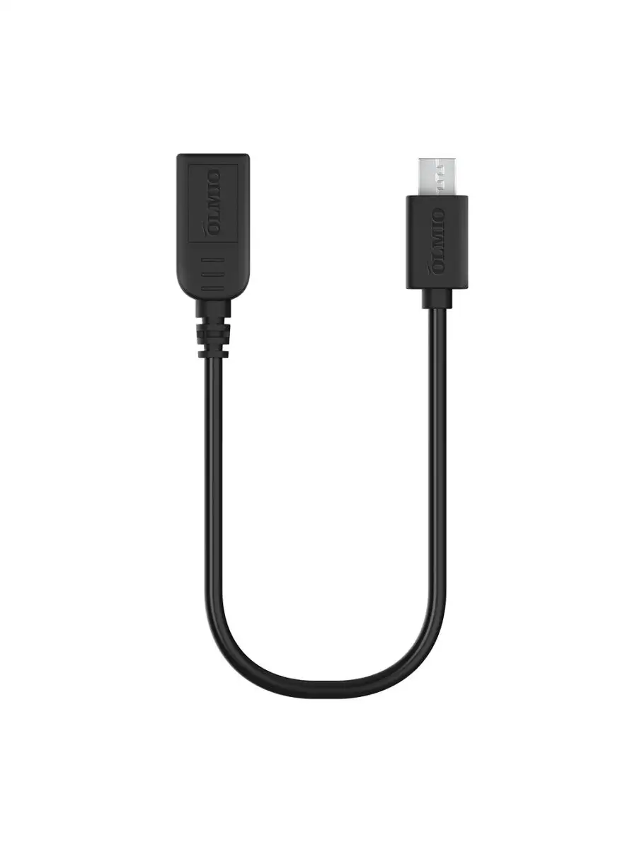 Кабель micro USB-USB Olmio 0.15 м черный