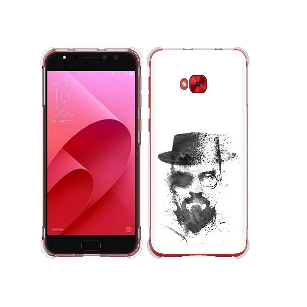 

Чехол MyPads Tocco для Asus ZenFone 4 Selfie загадочный человек (PT76274.652.347), Прозрачный, Tocco