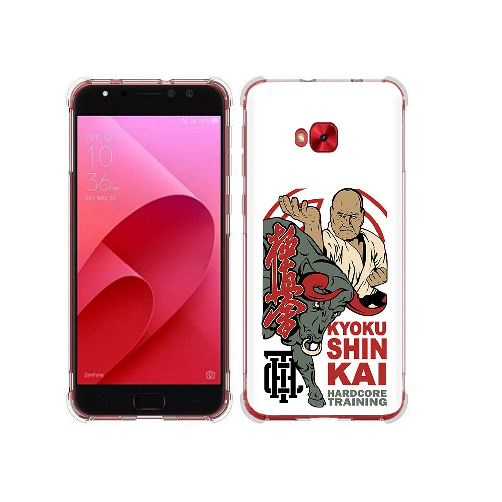 

Чехол MyPads Tocco для Asus ZenFone 4 Selfie единоборства рисунок (PT76274.652.343), Прозрачный, Tocco