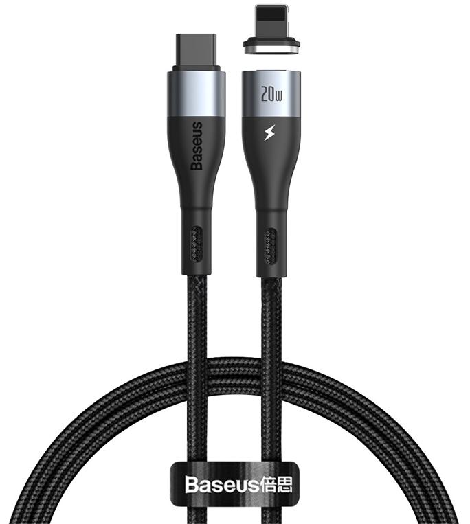 фото Кабель baseus zinc magnetic safe fast charging data cable (catlxc-01)